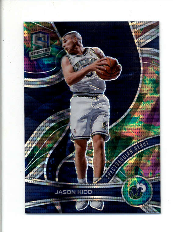 JASON KIDD 2021/22 SPECTRA #158 SPECTRACULAR DEBUT PULSAR #17/99 BC9443