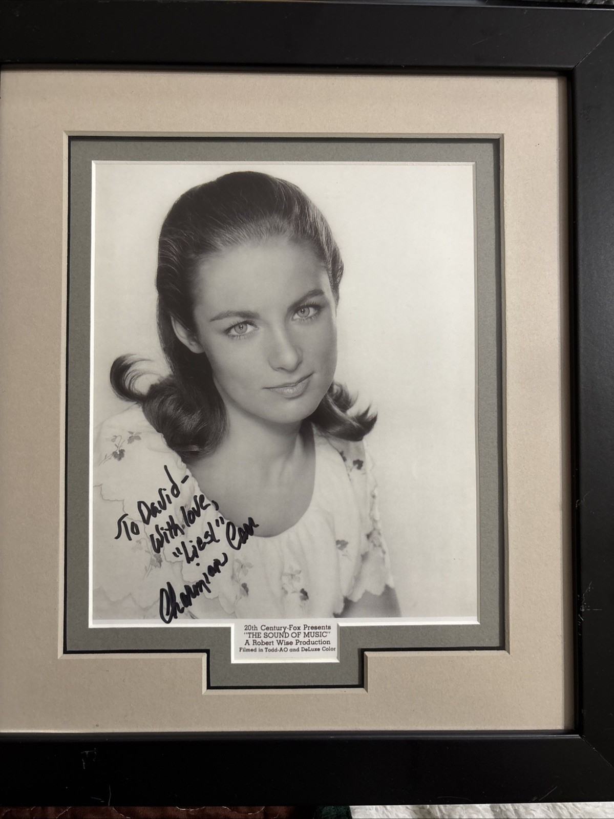 Charmian Carr As Liesl  8x10 Photo - The Sound of Music - RARE Hand Signed