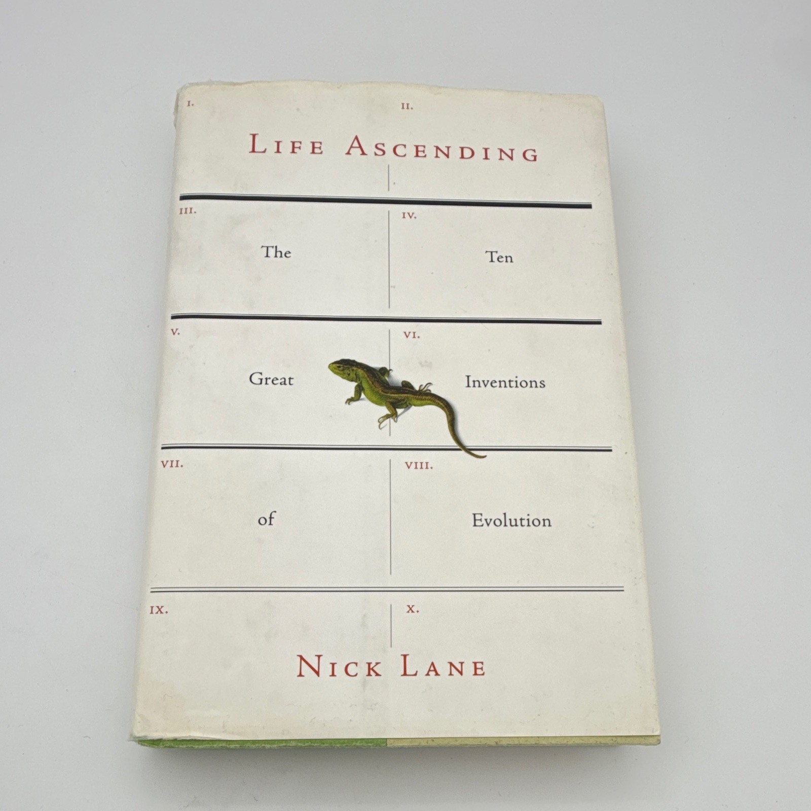 Nick Lane Life Ascending: Ten Great Inventions of Evolution HC 2009 1st Am Illus Nick Lane Life Ascending: Ten Great Inventions of Evolution HC 2009 1st Am Illus