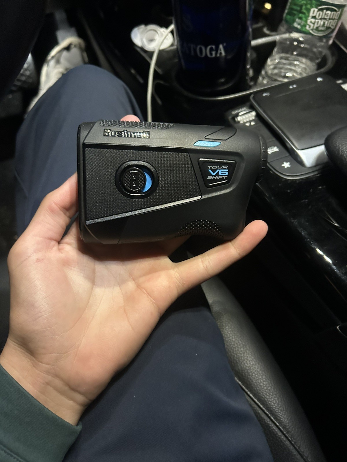 Bushnell Tour V6 Shift Golf Laser Rangefinder Slope Switch Black/Blue 