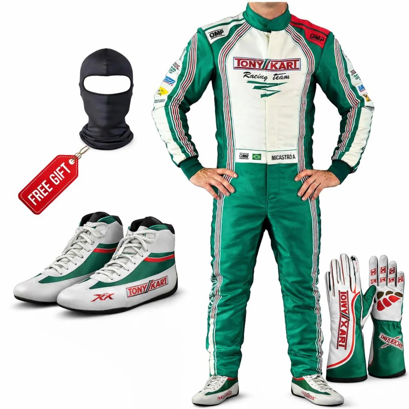 Go Kart Racing Suit, Gloves, Shoes | Level 2 | Free Balaclava | Limited Addition