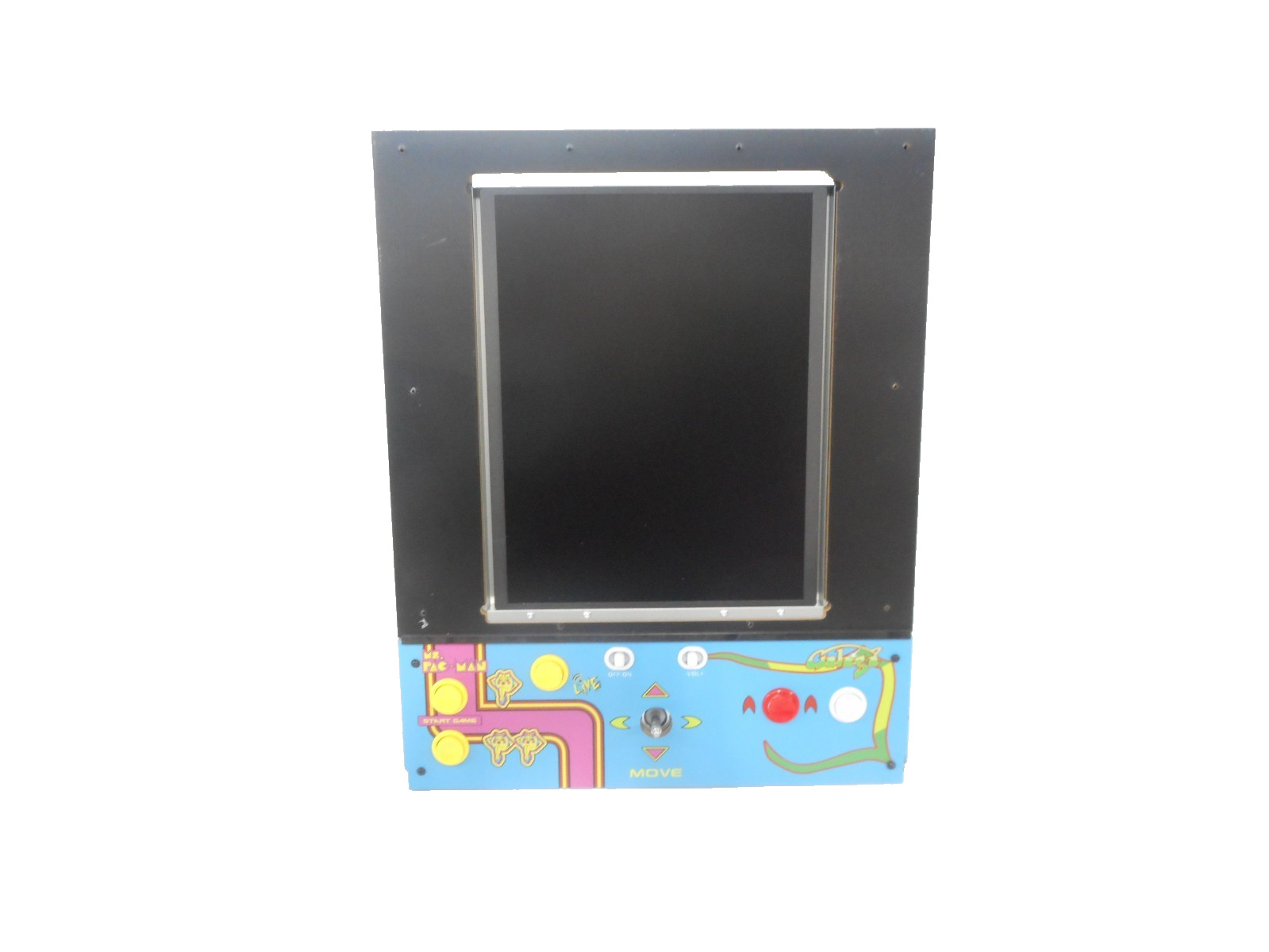 Arcade1Up Class of 81' Deluxe Arcade Game - Ms.Pac-Man Galaga SCREEN Control.