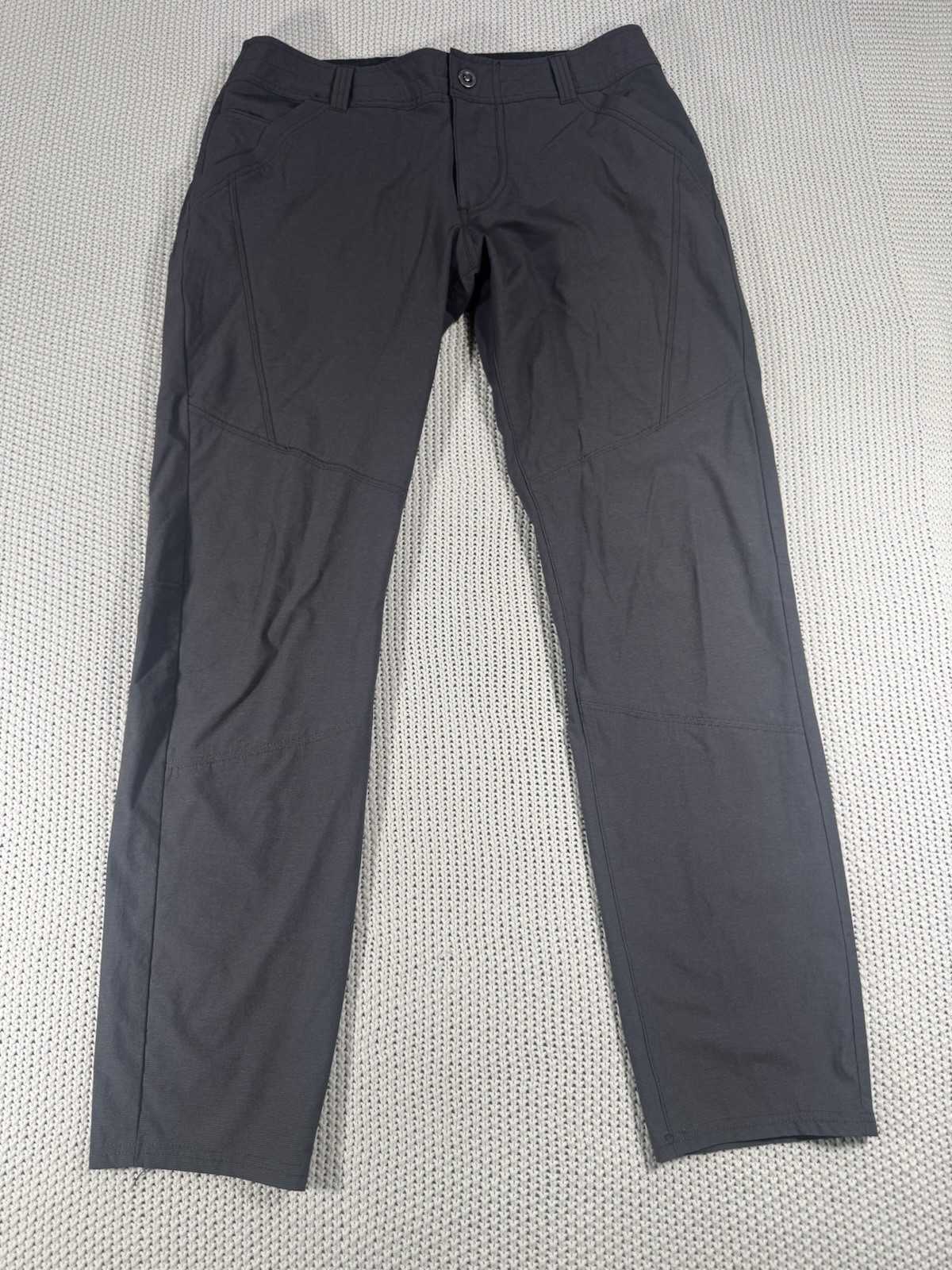 Kuhl Deceptr Pants Mens 32x32 (Actual 32x30) Charcoal Grey Stretch Hiking Travel