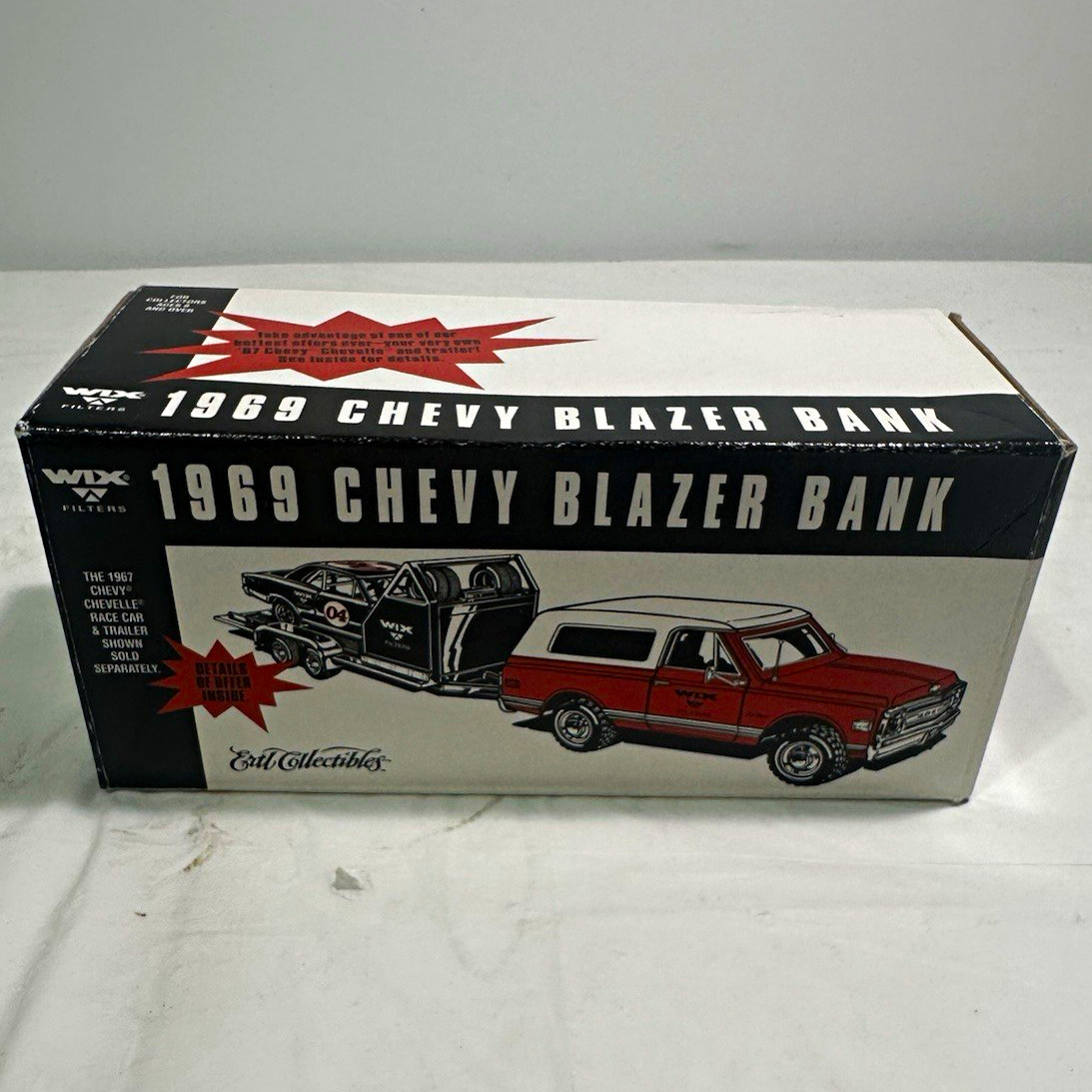 Ertl Collectibles WIX Filters 1969 Chevy Blazer 1:25 Diecast Bank MPN 99056