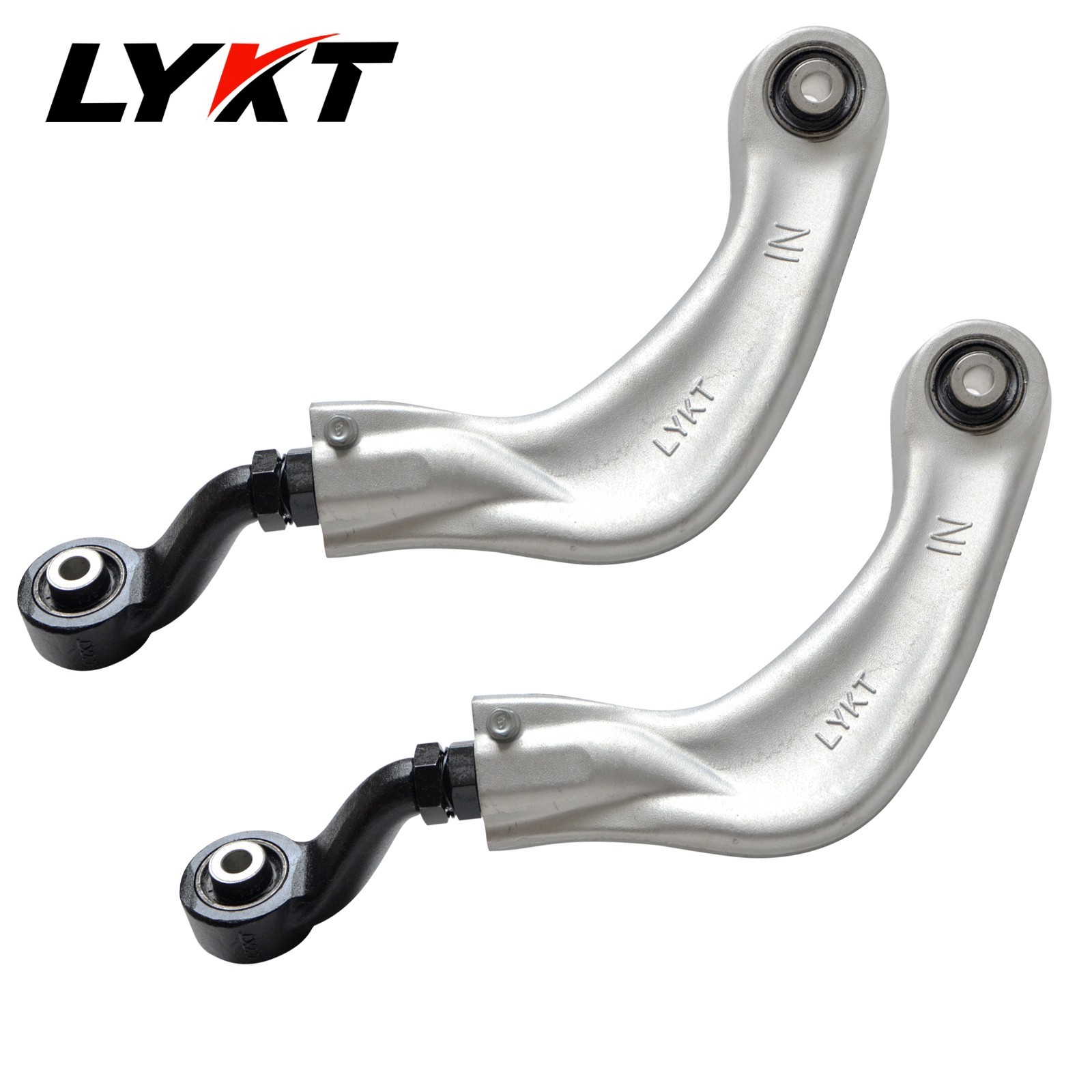 LYKT 2pcs Rear Adjustable Camber Arms for Audi Q5、A4～8、RS5～7、S4～8 & PorscheMacan