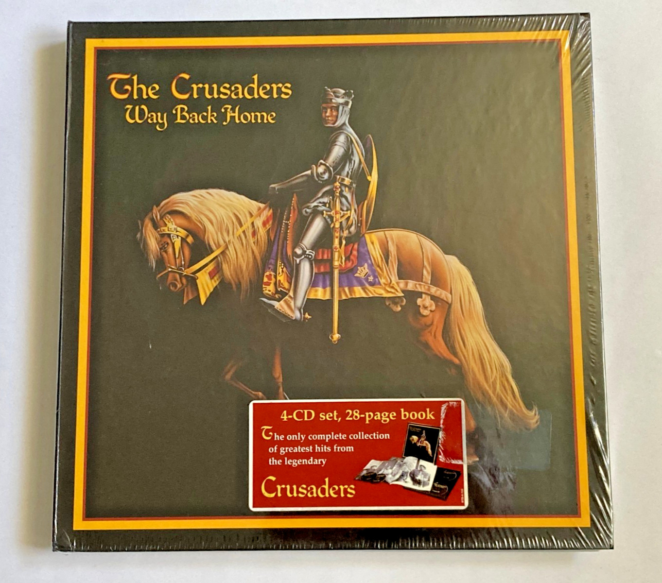 Way Back Home by The Crusaders 1996 4 Discs Box Blue Thumb Records PROMO SEALED Way Back Home by The Crusaders 1996 4 Discs Box Blue Thumb Records PROMO SEALED