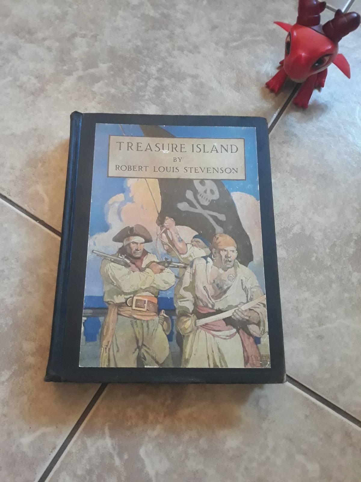 1926 Treasure Island Robert Louis Stevenson Illustrated Hard Cover