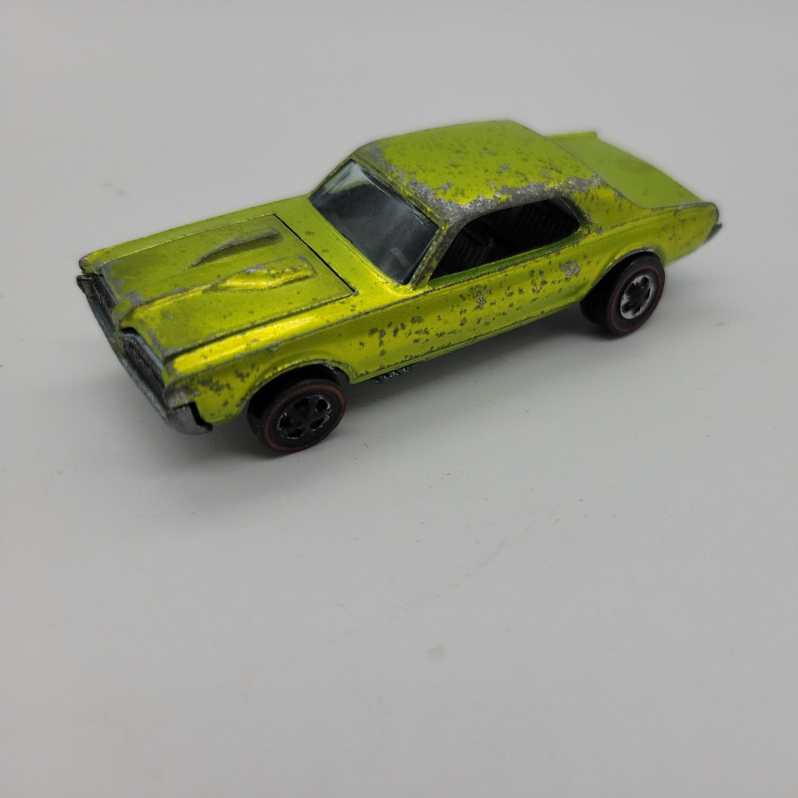 Hot Wheels Redline vintage  CUSTOM COUGAR Antifreeze PAINTED TOOTH Brown rare 