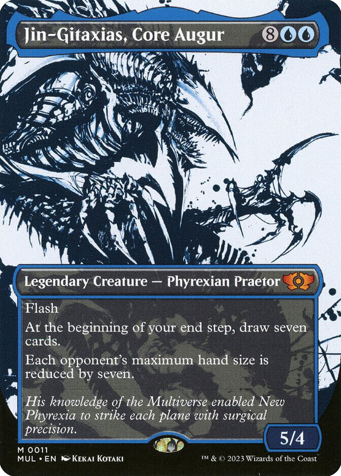MTG Jin-Gitaxias, Core Augur Showcase - Multiverse Legends #011
