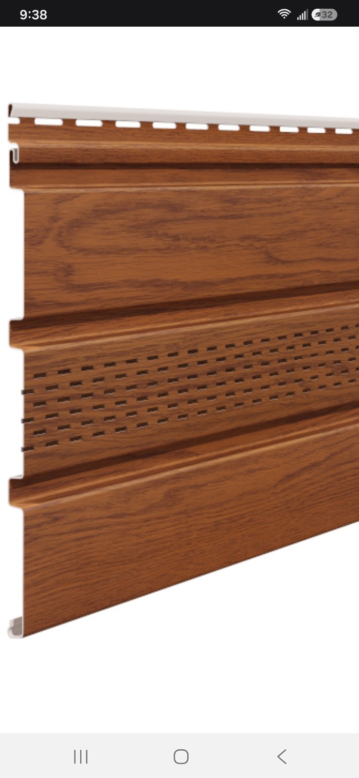 Vinyl Soffit Woodgrain Colors Vented 10 Pieces Pack Vinyl Soffit Woodgrain Colors Vented 10 Pieces Pack