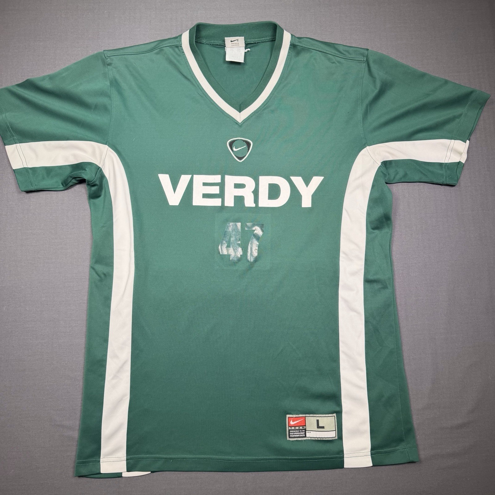 Tokyo Verdy Jersey Shirt Kit Japan Large J League Vintage NIKE Green Tokyo Verdy Jersey Shirt Kit Japan Large J League Vintage NIKE Green