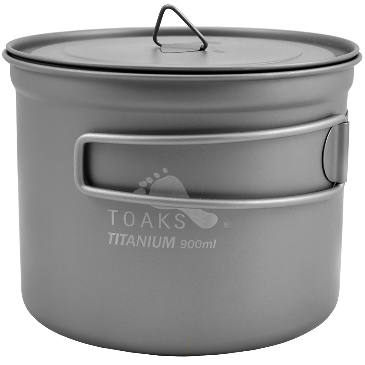 TOAKS Titanium 900ml D115mm Cooking Pot - POT-900-D115 - Outdoor Camping TOAKS Titanium 900ml D115mm Cooking Pot - POT-900-D115 - Outdoor Camping