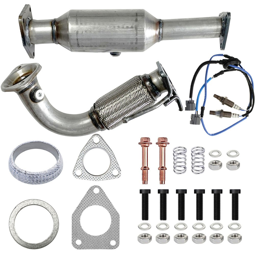 For 2003-07 Honda Accord Front Flex Pipe & Catalytic Converter W/Oxygen Sensor