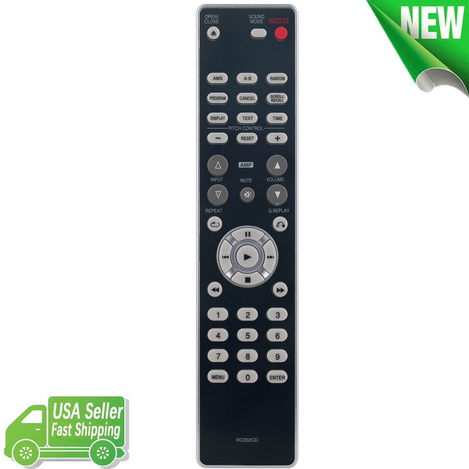 RC002CD 307010035001M Replace Remote Control for Marantz CD Player CD5003 CD5004