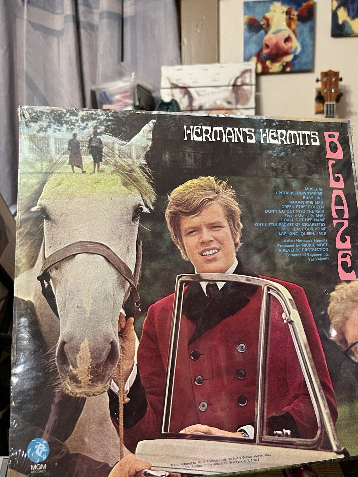 HERMAN’S HERMITS BLAZE VINYL LP BRAND NEW AND SEALED MGM E/SE-4478
