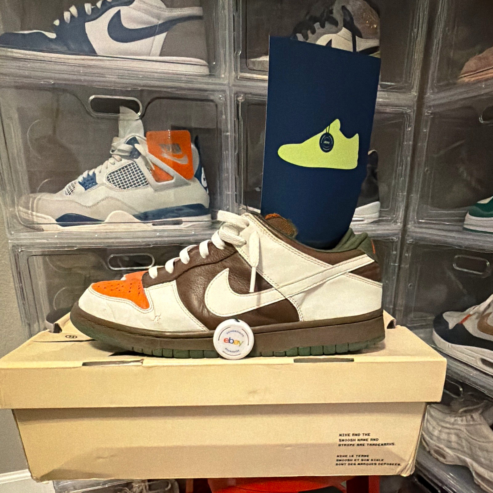 Nike Dunk Low Pro SB Oompa Loompa from 2005 with original box US 11 D 304292-228