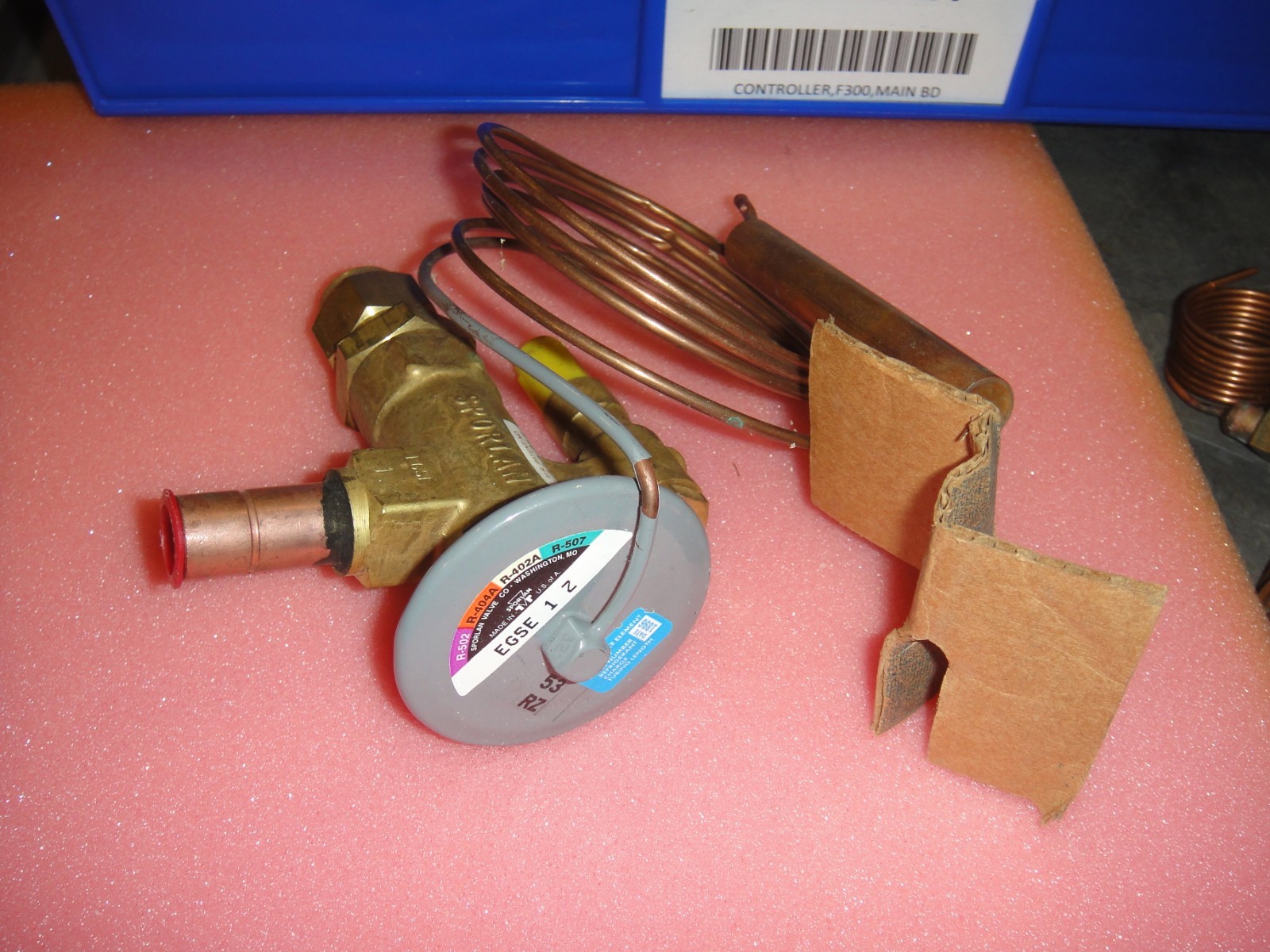 Sporlan Thermostatic Expansion Valve EGSE 1 Z open box new pictured Sporlan Thermostatic Expansion Valve EGSE 1 Z open box new pictured
