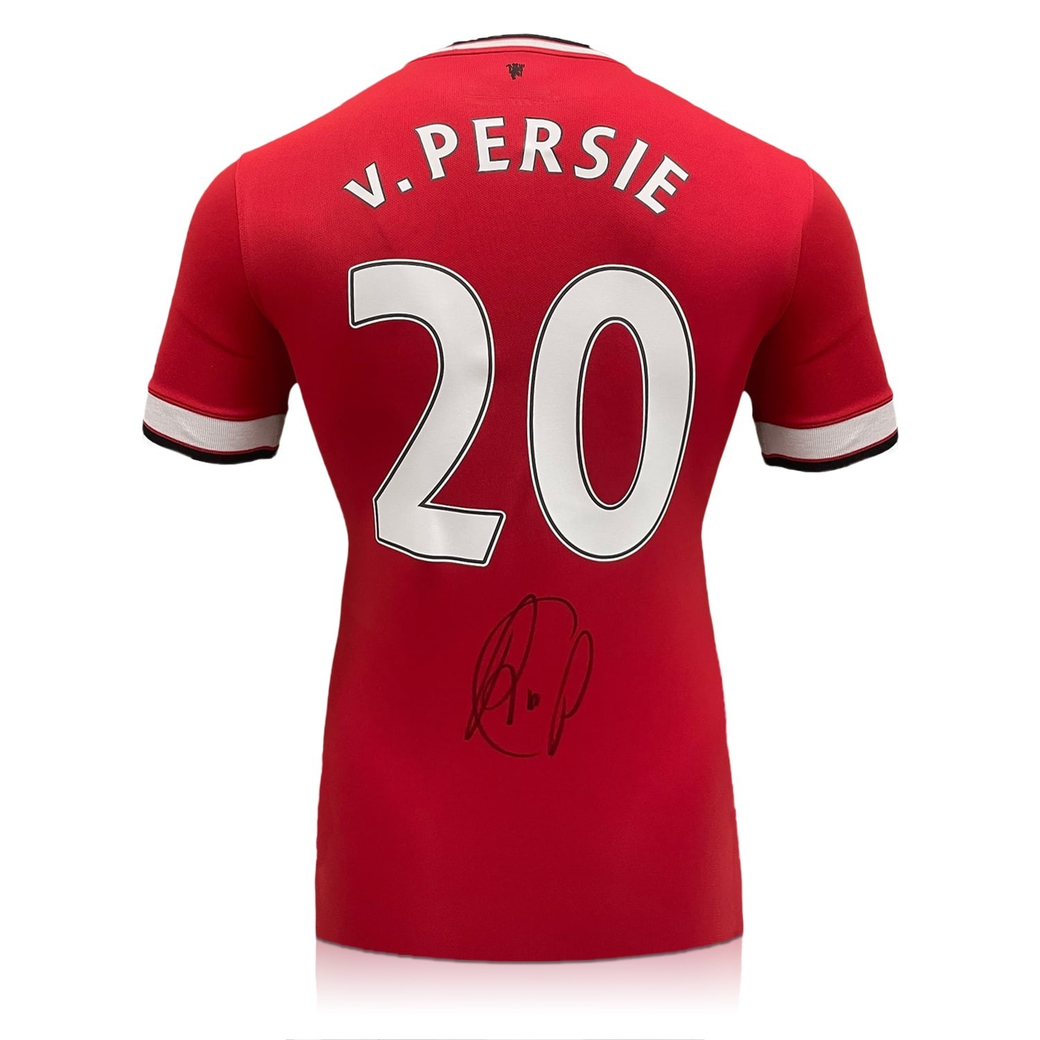 Robin Van Persie Signed Original Manchester United 2014-15 Football Jersey
