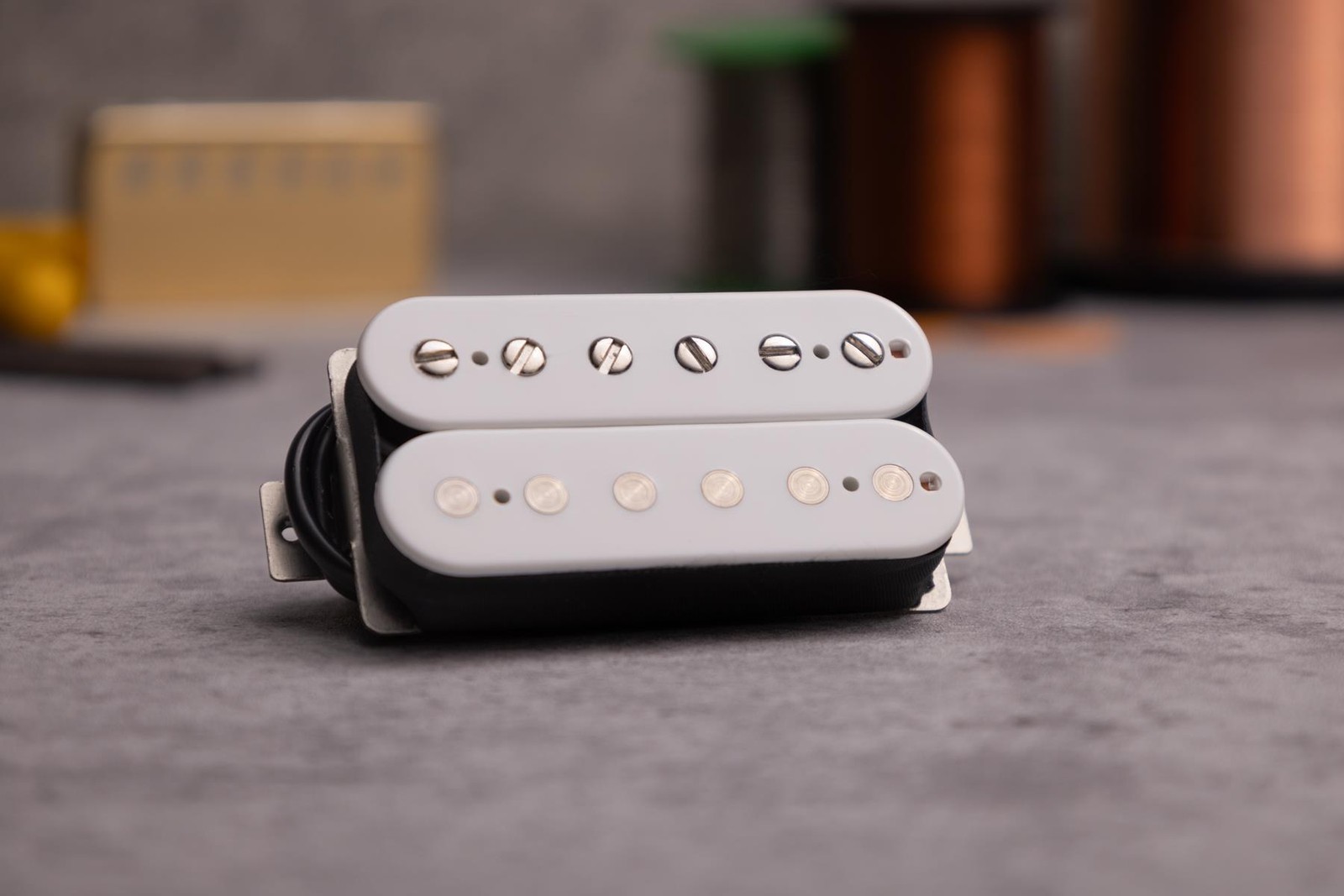 Tonerider Alnico 2 Classic Humbucker - F-Spaced Bridge (52mm) / White