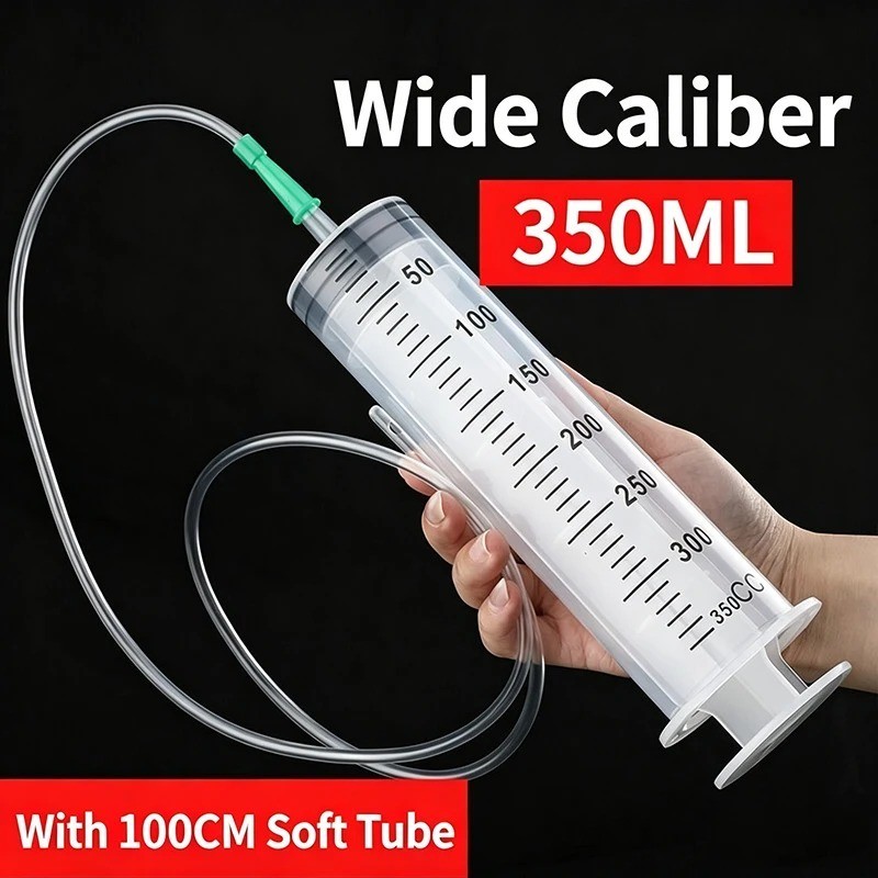 Large Capacity Syringe (100ml -1000ml Options) – Reusable Plastic Pump Large Capacity Syringe (100ml -1000ml Options) – Reusable Plastic Pump