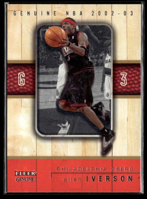 2002-03 Fleer Genuine #2 Allen Iverson