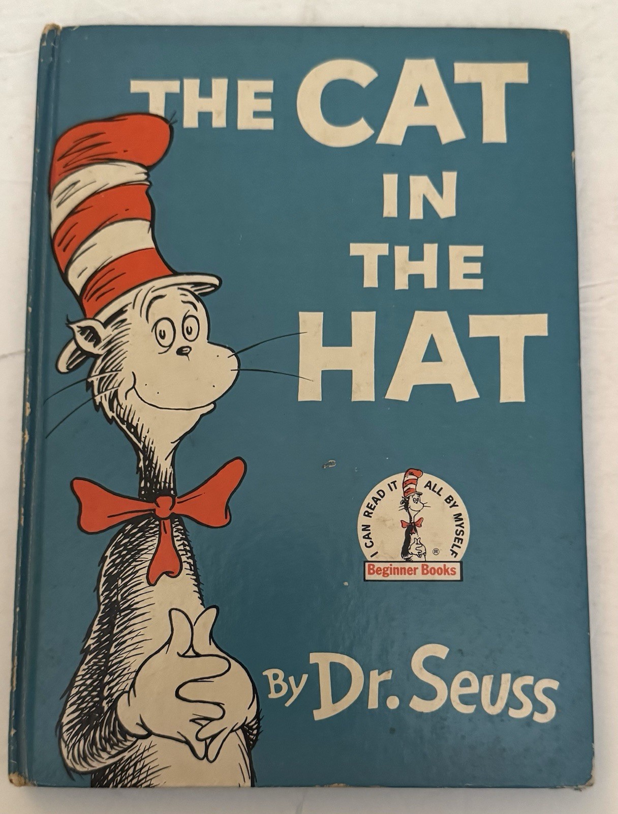 Vintage 1957 Early Edition (not 1st) Dr Seuss The Cat In The Hat Beginner Books