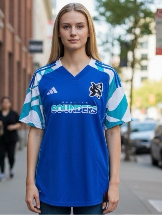 NWT $110 Adidas Seattle Sounders FC 2025 Archive Jersey X-Small XS NWT $110 Adidas Seattle Sounders FC 2025 Archive Jersey X-Small XS
