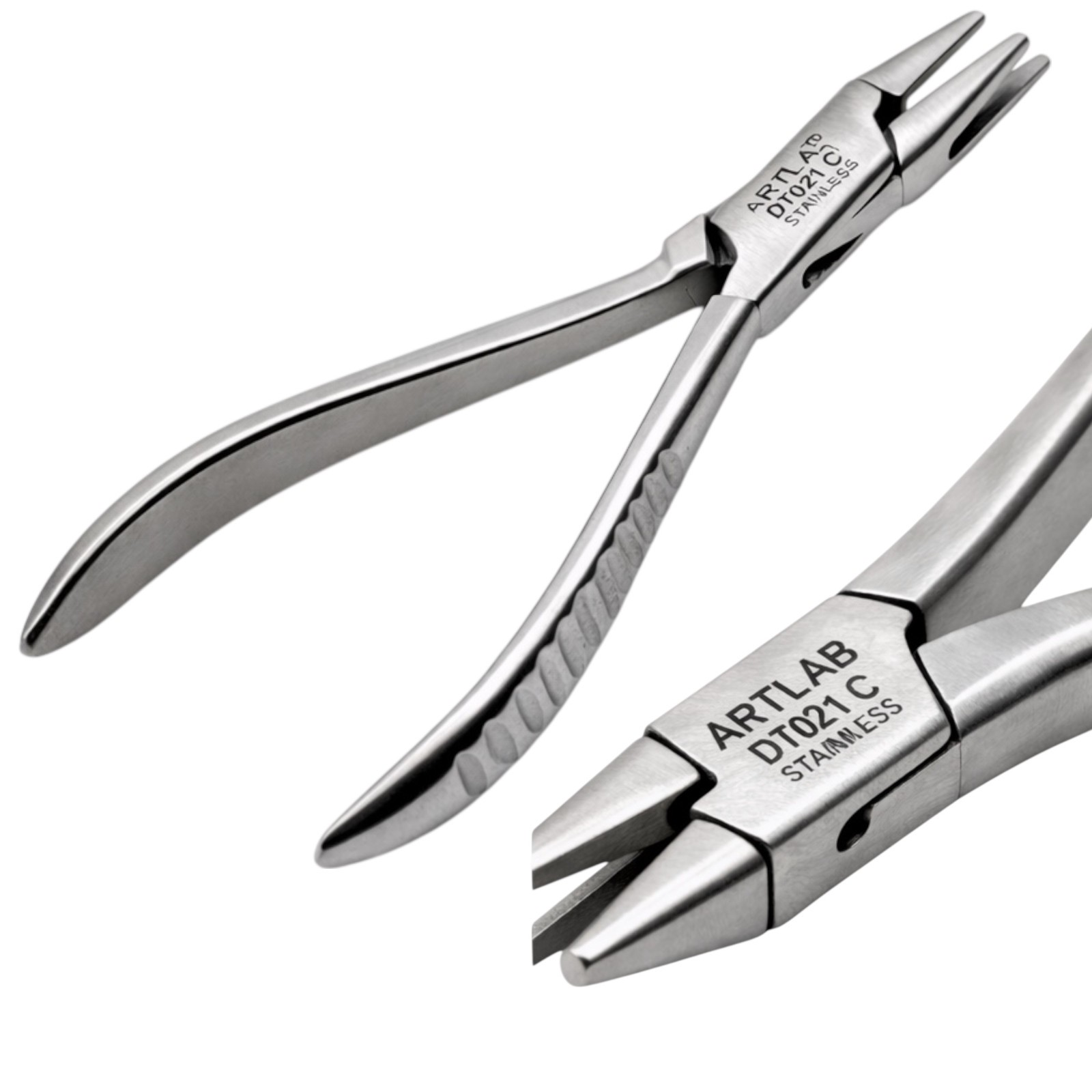 PREMIUM STAINLESS THREE PRONG PLIER ADERER WIRE BENDING ORTHODONTIC DENTAL PLIER