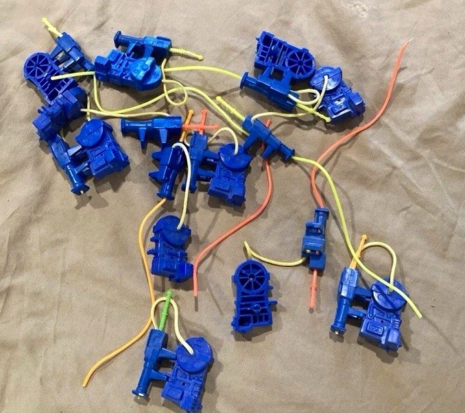 1984 The Real Ghostbusters Action Figure Accessory: PROTON PACK Lot Of 11 Rare