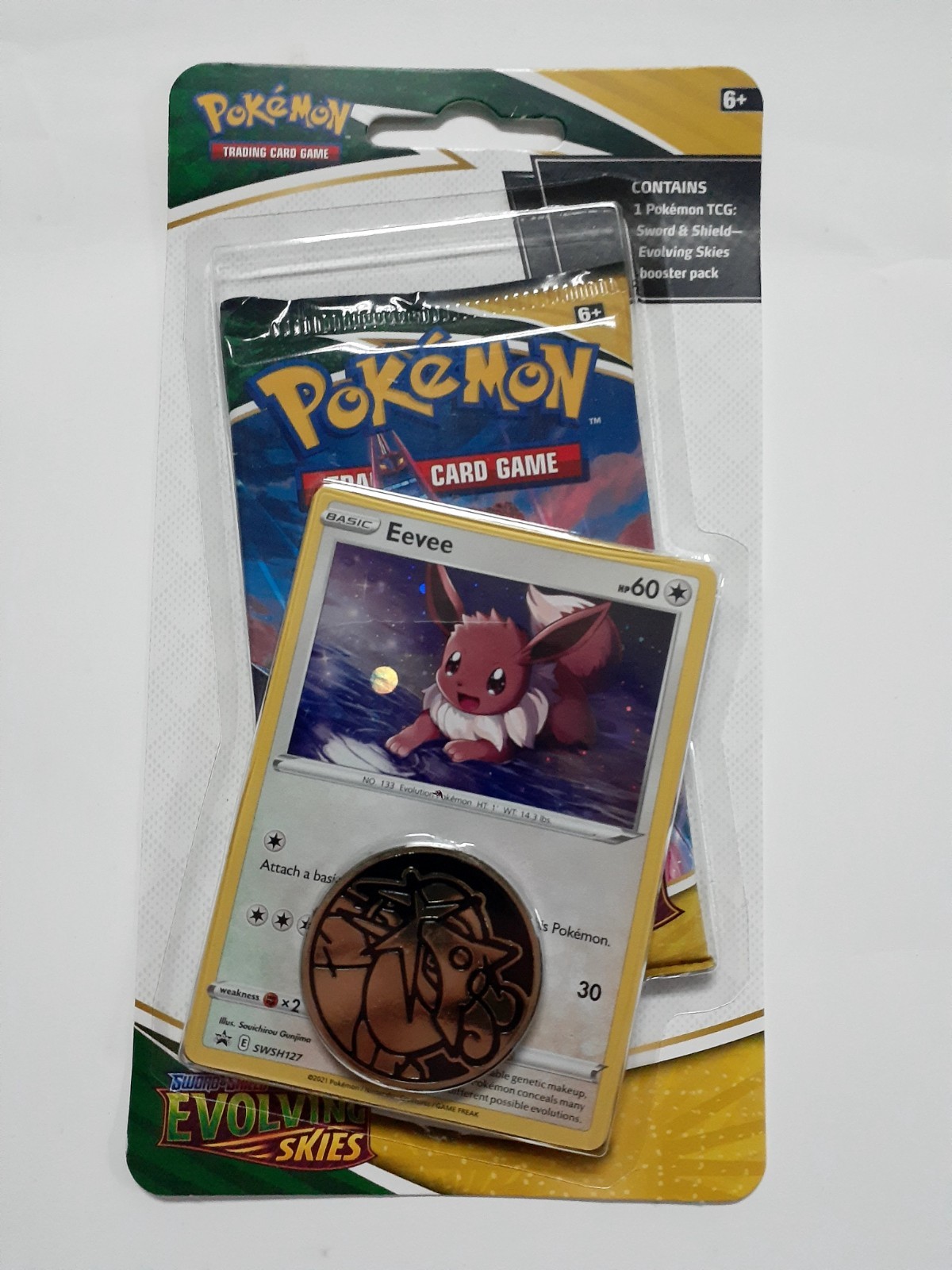Pokemon - Sword & Shield - Evolving Skies - Blister Pack w/ Eevee Promo