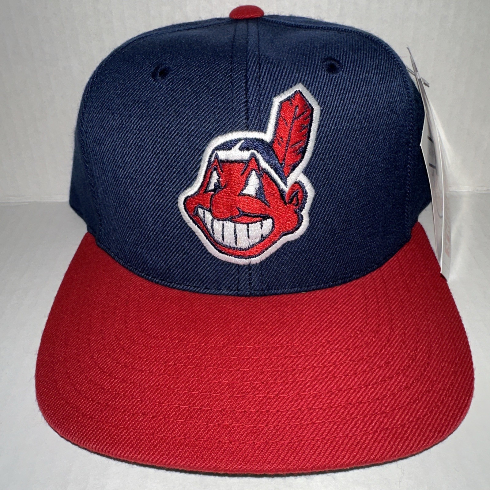 Vintage Cleveland Indians Hat/Cap. Chief Wahoo. SnapBack. New. MLB Official. 90s
