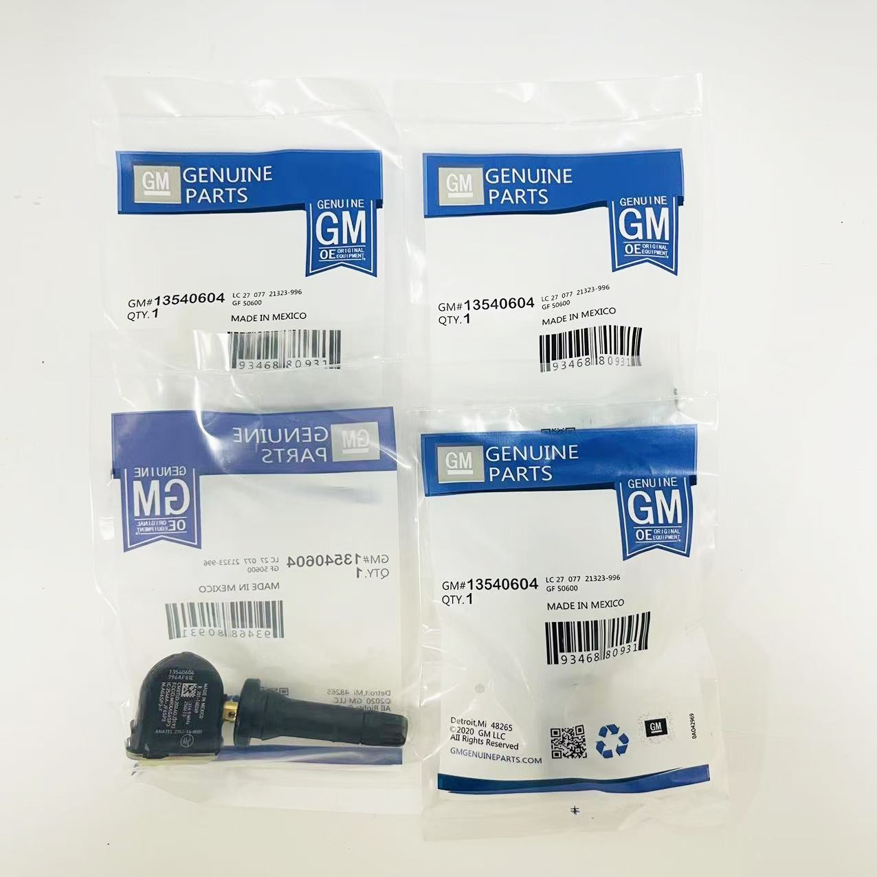 4PCS OEM TPMS 13540601 Tire Pressure Sensor for GM Trucks & Vans US Stock 4PCS OEM TPMS 13540601 Tire Pressure Sensor for GM Trucks & Vans US Stock