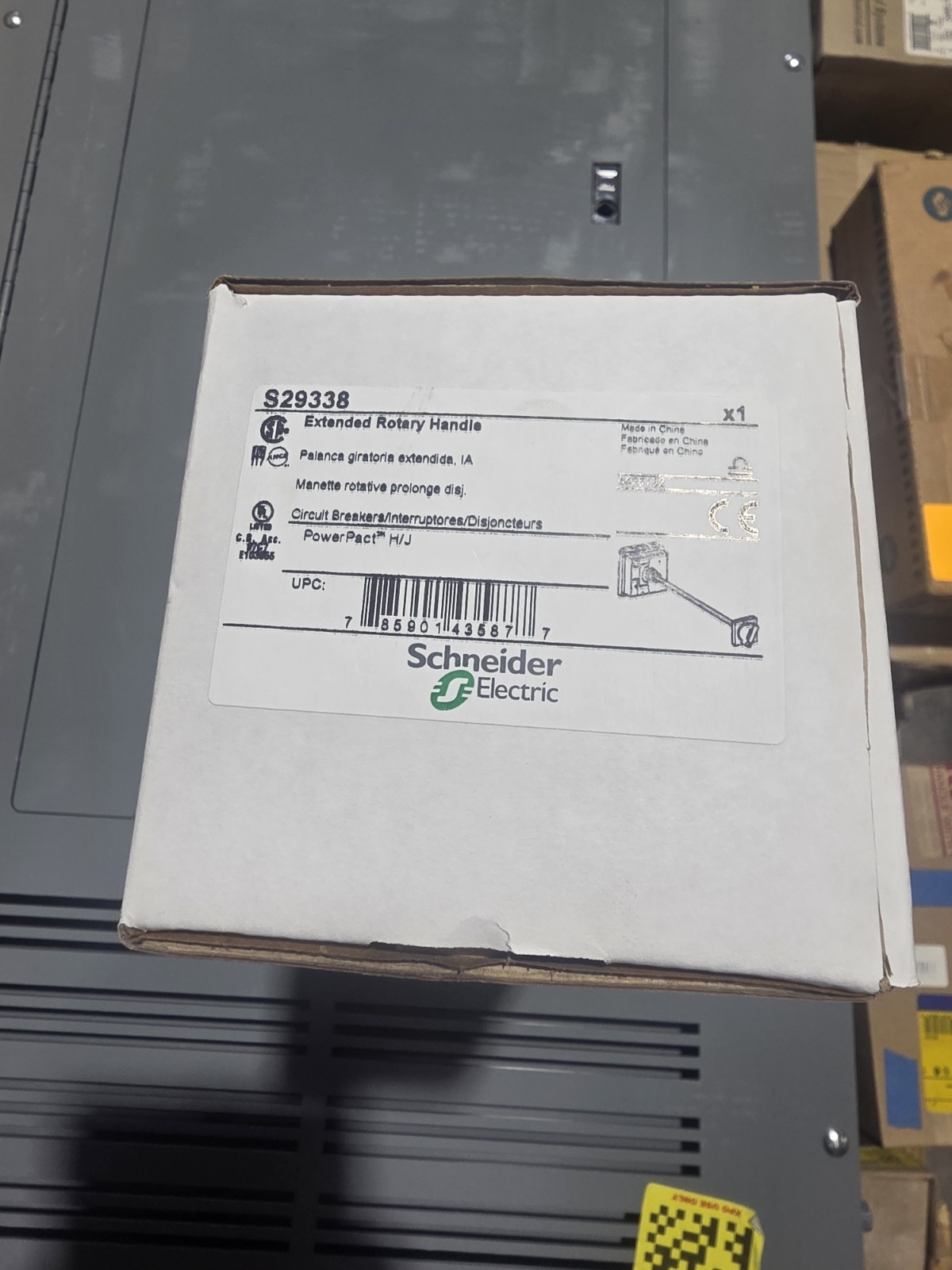 S29338 SQUARE D ROTORARY HANDLE NEW IN SEALED BOXES (90 AVAILABLE) 