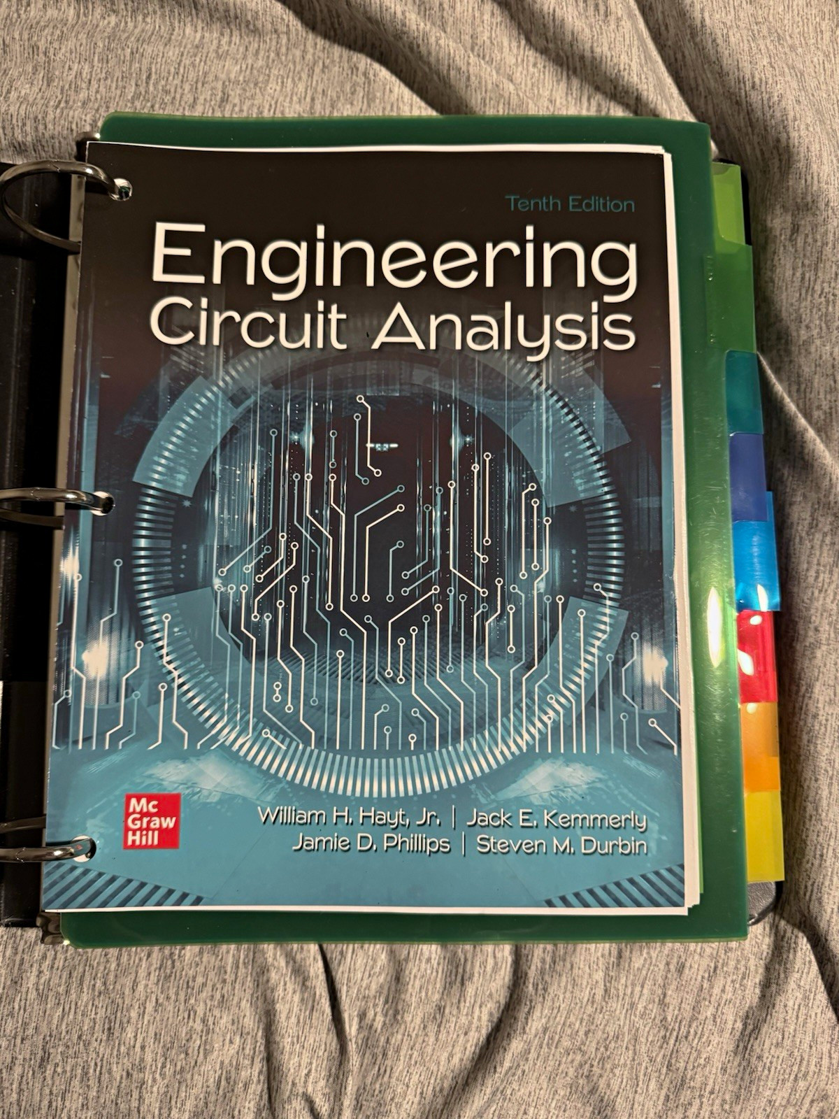 McGraw Hill Engineering Circuit Analysis 10th Ed looseleaf/Ringbound 2023 Hayt McGraw Hill Engineering Circuit Analysis 10th Ed looseleaf/Ringbound 2023 Hayt