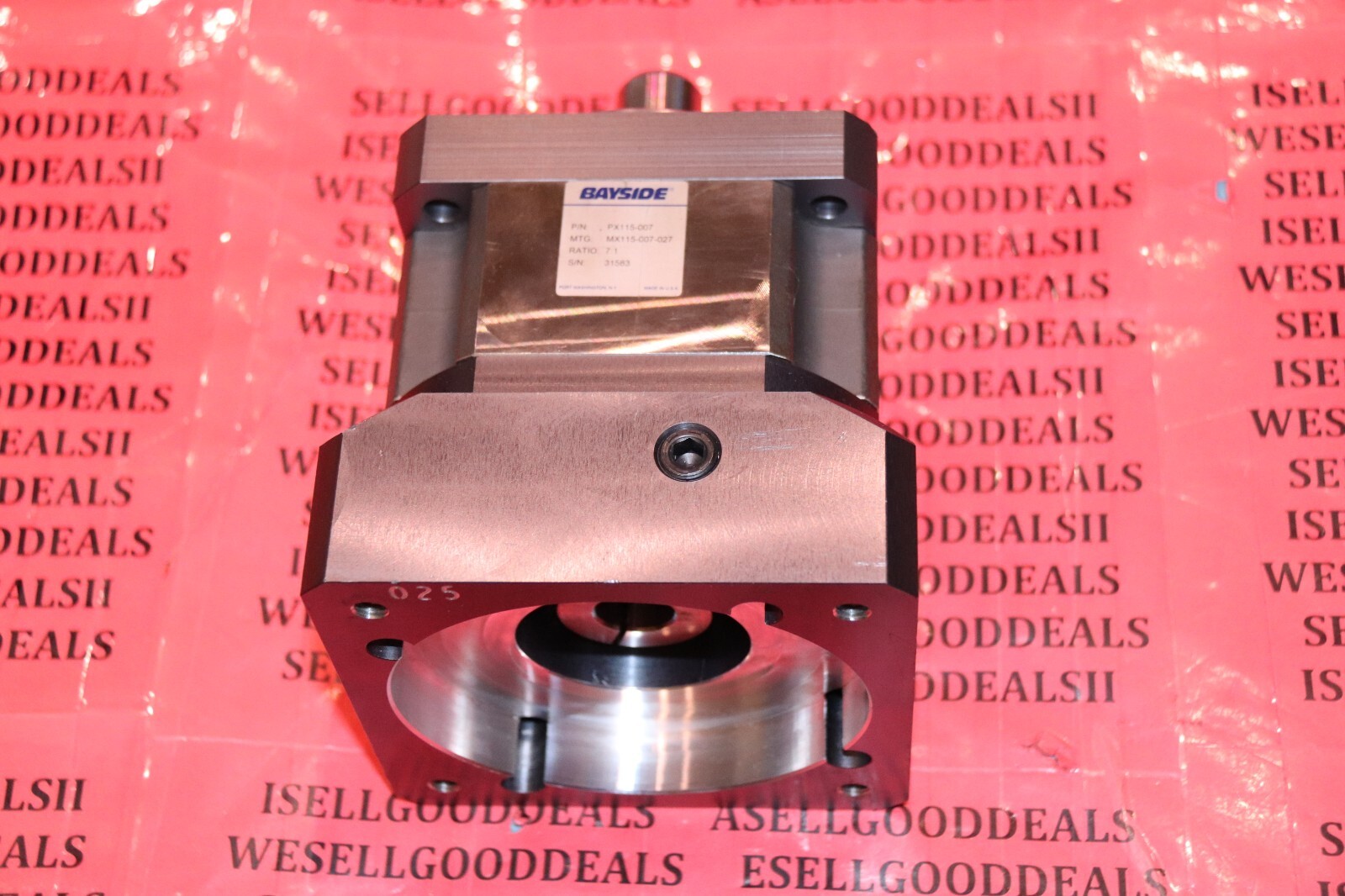  Parker Bayside PX115-007 Planetary Gearhead Reducer 7:1 MX115-007-027 New