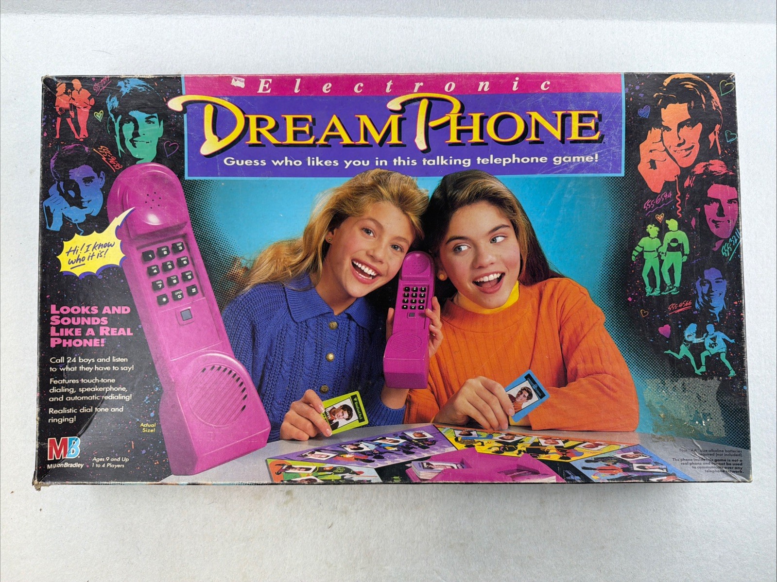 Vintage 1991 Dream Phone Electronic Board Game COMPLETE Tested & Working MB 4247 Vintage 1991 Dream Phone Electronic Board Game COMPLETE Tested & Working MB 4247