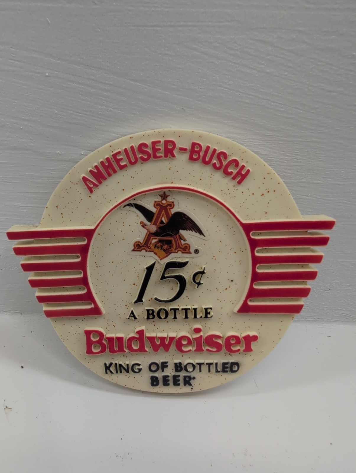 Vintage Anheuser-Busch BUDWEISER 15 Cents Vintage Anheuser-Busch BUDWEISER 15 Cents