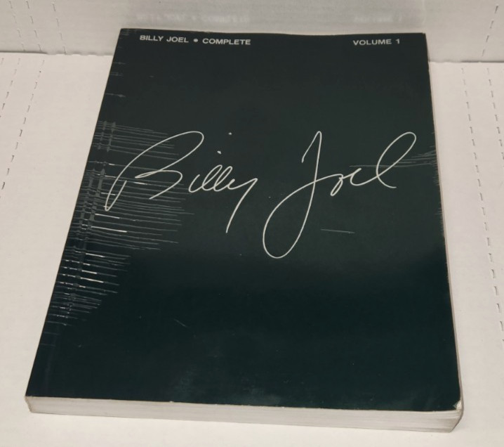 Billy Joel Complete Volume 1 Vol. 1 1988 Trade Paperback Piano Sheet Music Billy Joel Complete Volume 1 Vol. 1 1988 Trade Paperback Piano Sheet Music