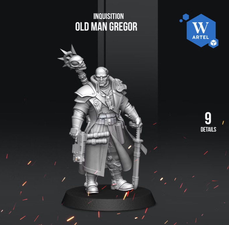 Artel W, Inquisition, Old Man Gregor