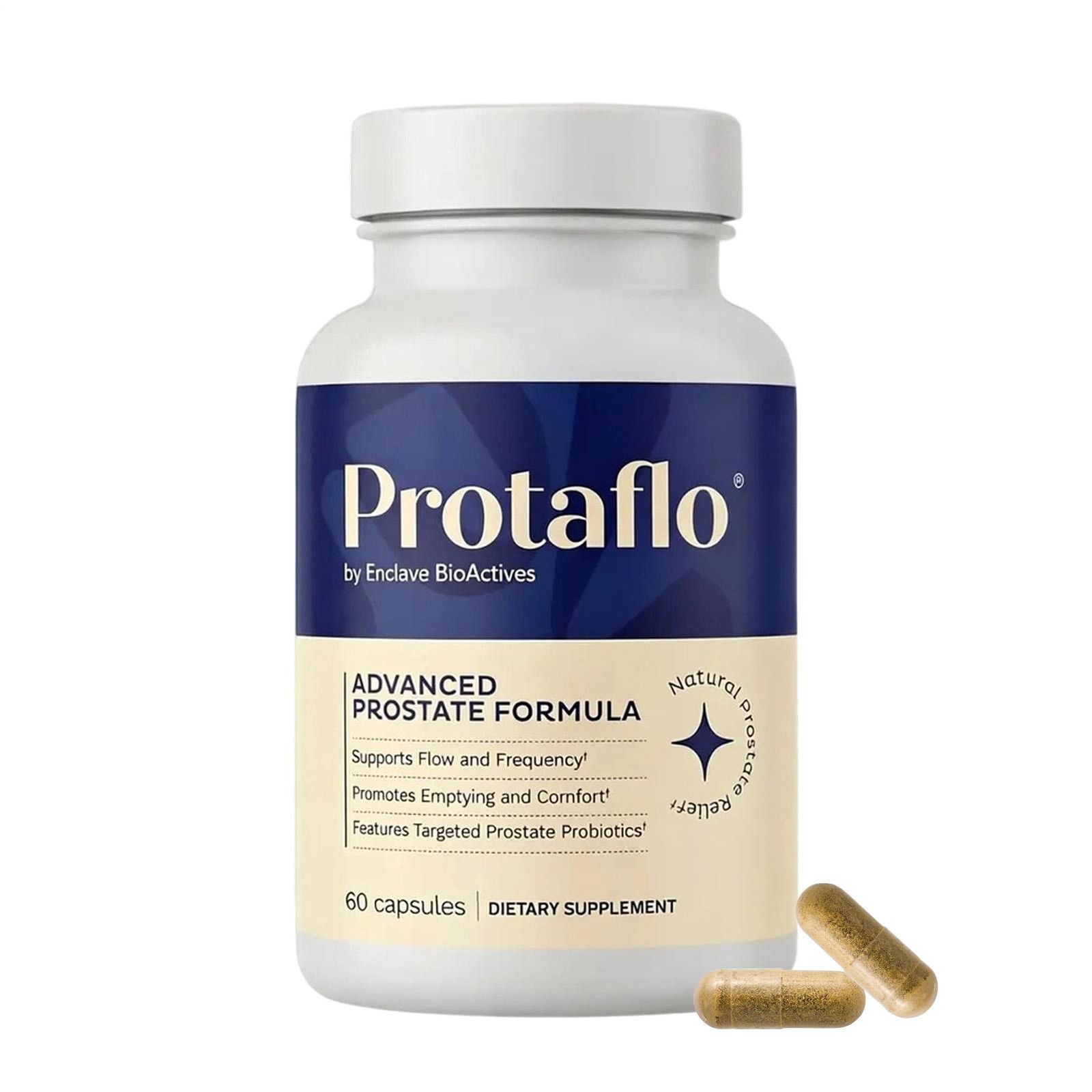 Enclave BioActives Protaflo Prostate Formula 60 Capsules D3 Zinc