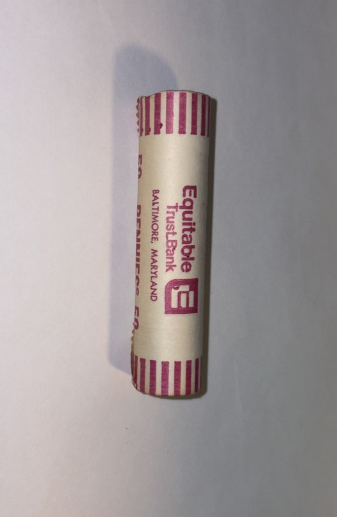 1980 Pennies bu penny roll never open....