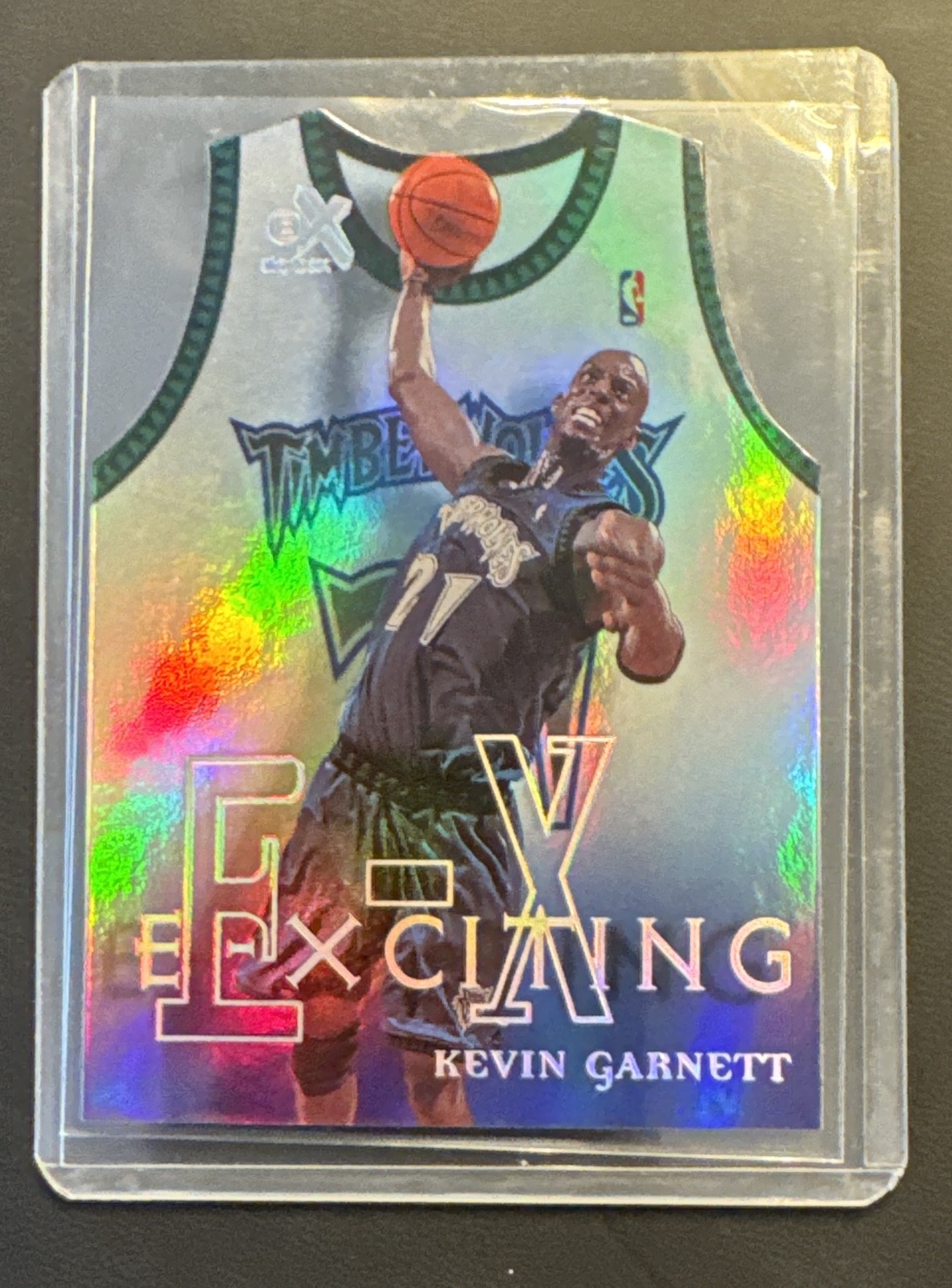 1999-00 Skybox E-X - E-Xciting Kevin Garnett #4XCT