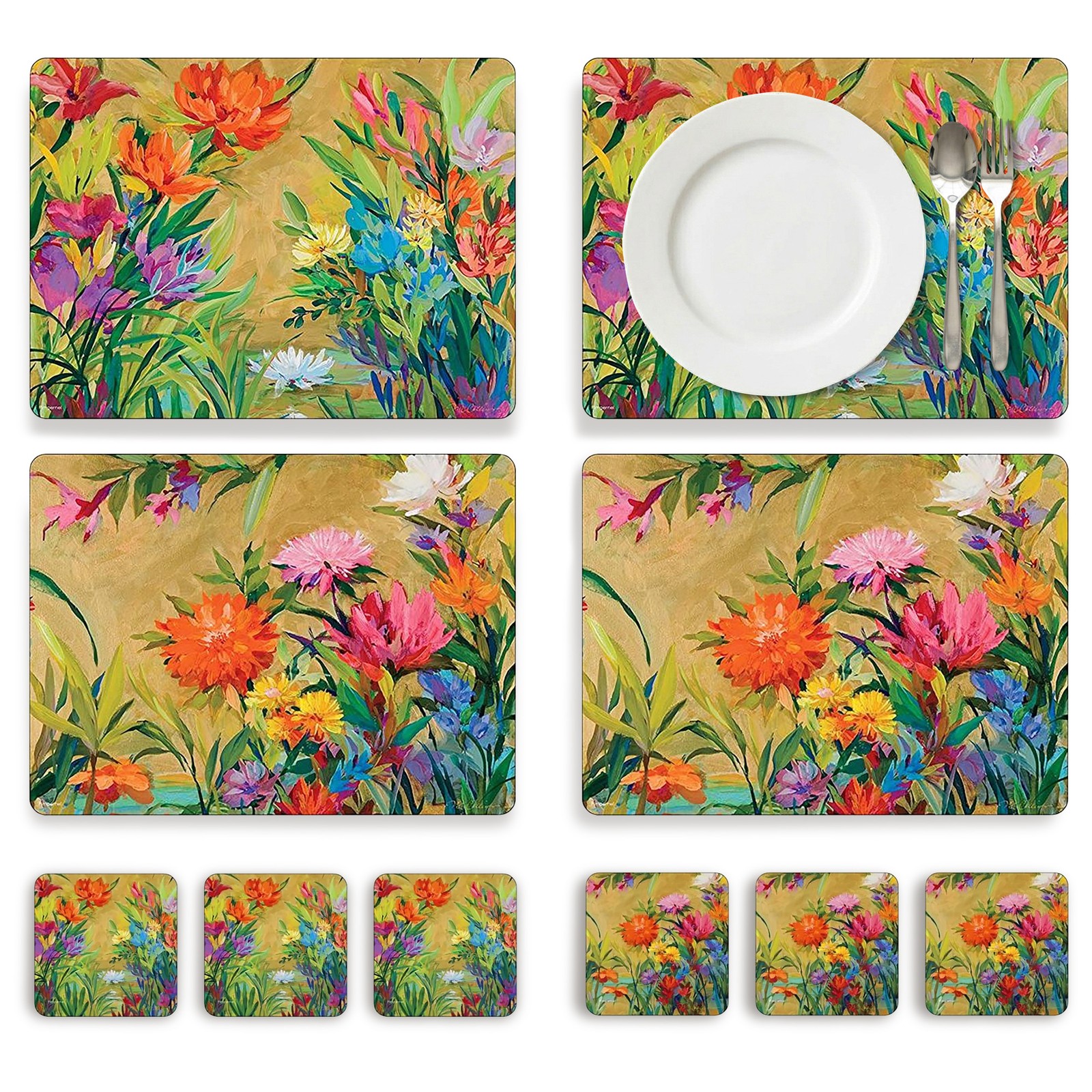 Pimpernel Martha’s Choice Placemats & Coasters Set