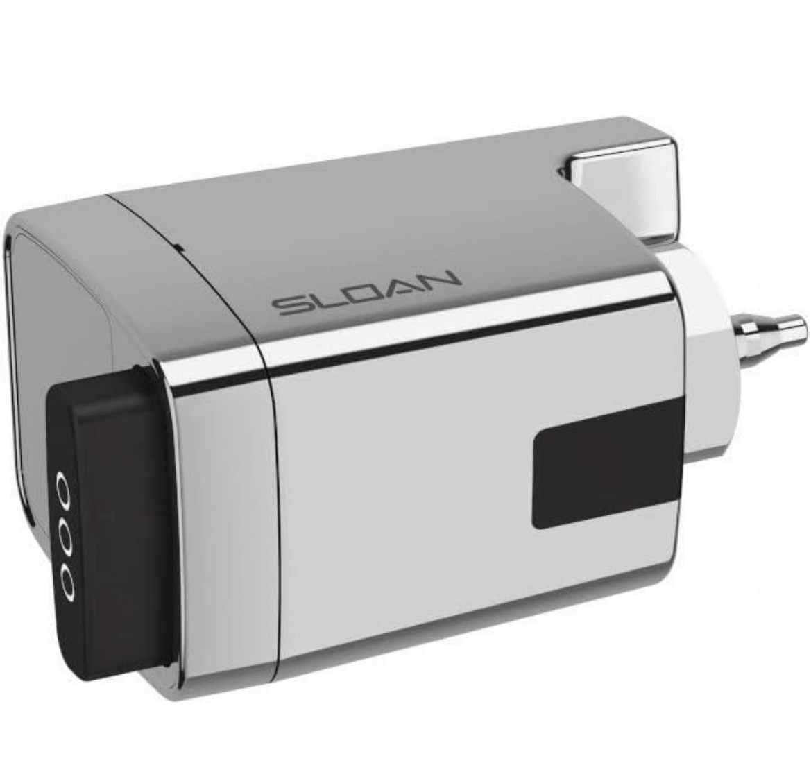 Sloan Optima Plus EBV500A Battery Operated Automatic Single Flush Side Mount