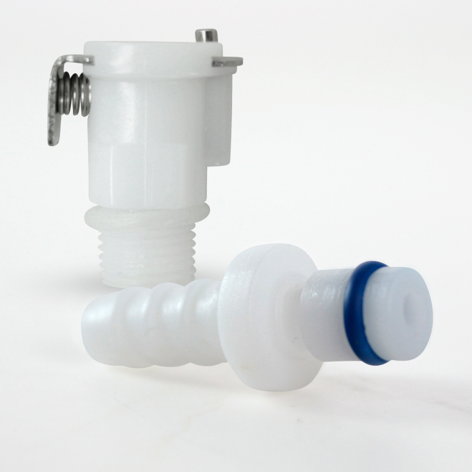 Vacuum Fittings Quick-Disconnect 1/4 Inch Barbed Male to Threaded Female 1 Set