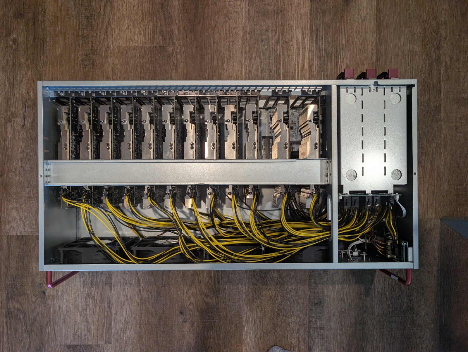 Octominer X12 Ultra 12-GPU Mining Rig – Fully Tested + 12x RX 470 8GB Fanless