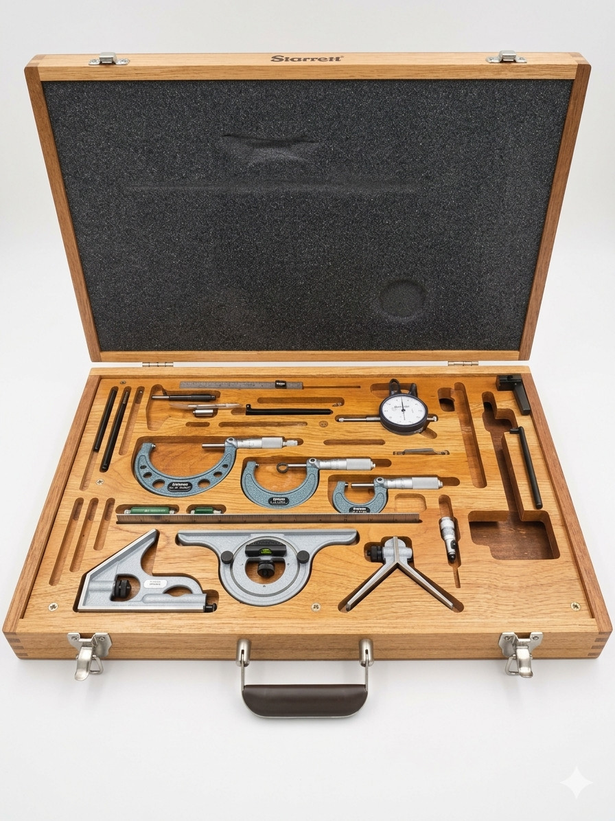 Precision Machinist Mitutoyo 64PKA071B Series 950 Digimatic Micrometer Kit