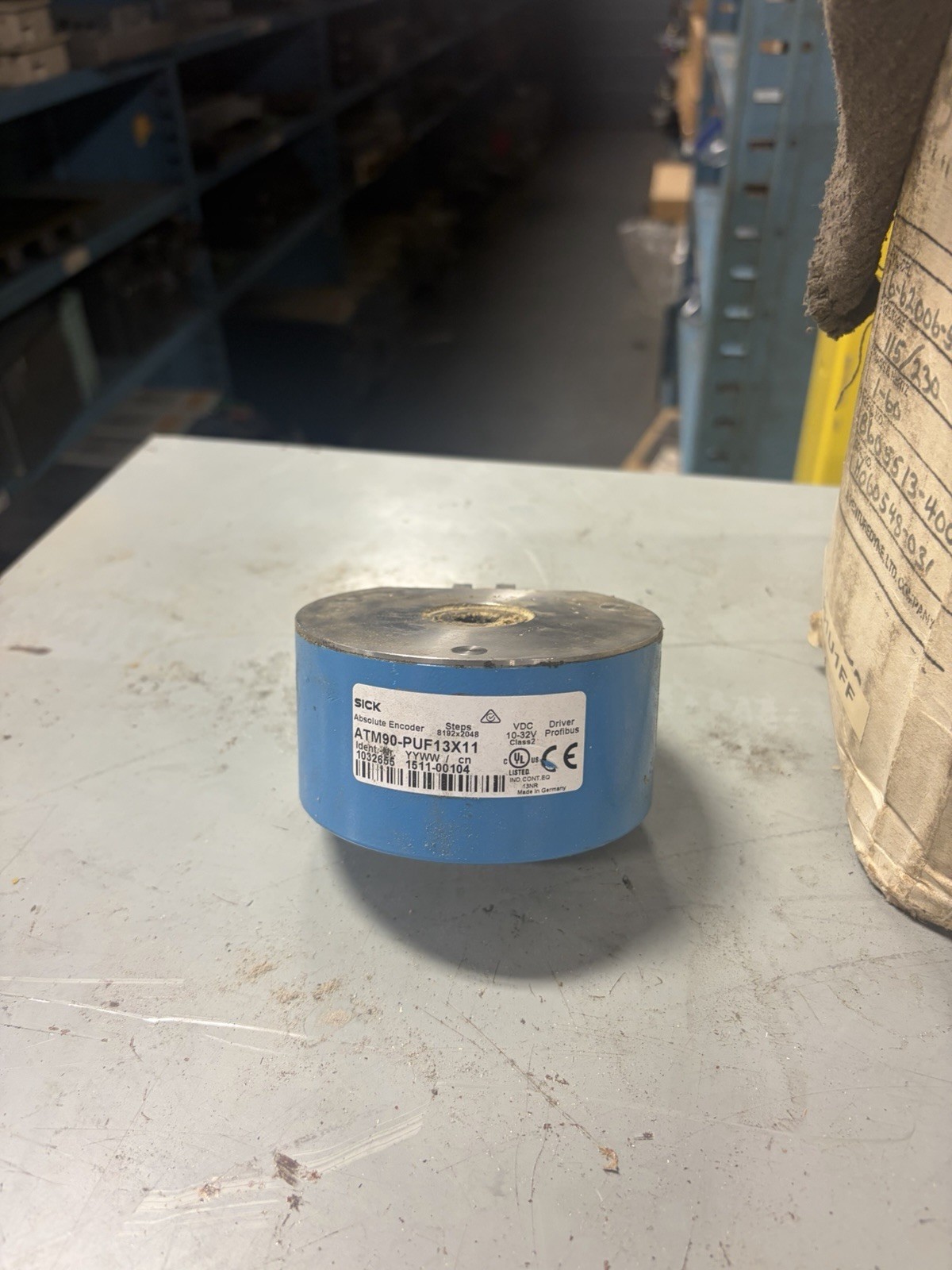 Sick ATM90-PUF13X11 Absolute Encoder USED Sick ATM90-PUF13X11 Absolute Encoder USED