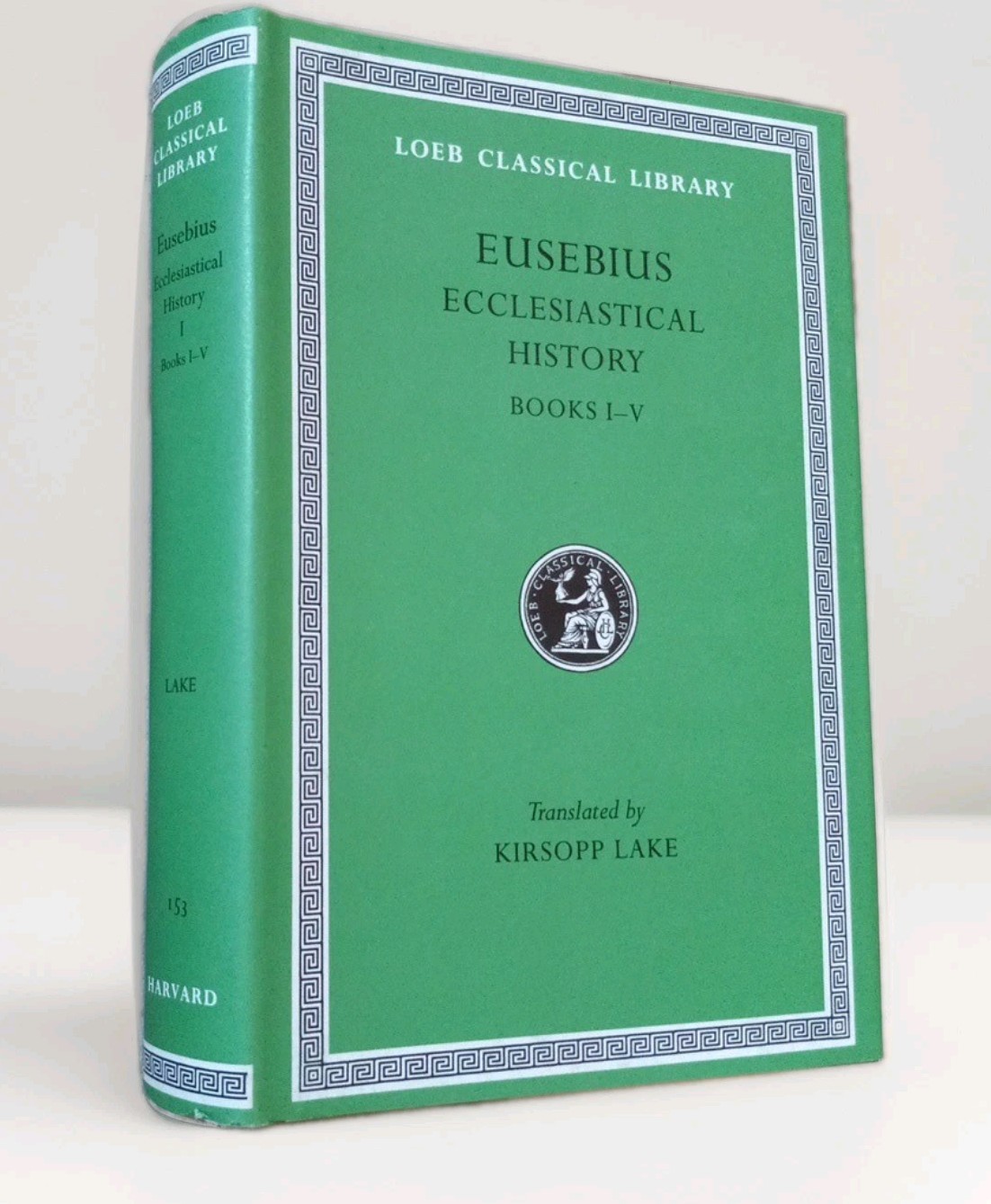 Eusebius Ecclesiastical History Books 1-5 (Loeb Classical Library #153)  HB/DJ