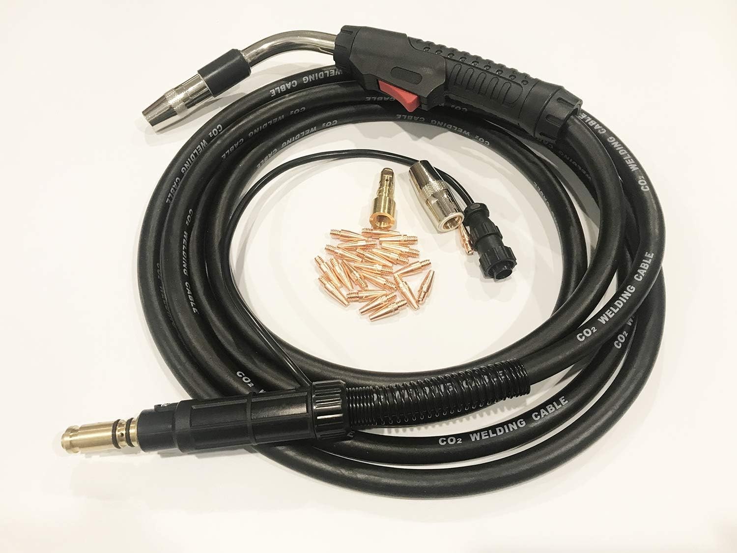 Mig Gun fits Lincoln Electric POWER MIG 256 & POWER MIG 260 250A 15ft Mig Gun fits Lincoln Electric POWER MIG 256 & POWER MIG 260 250A 15ft